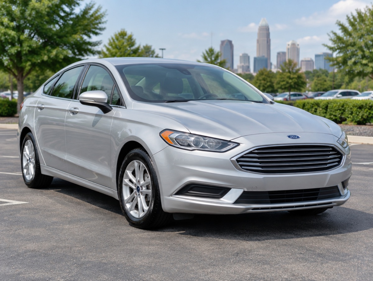 Ford Fusion available for rideshare rental